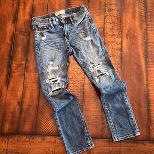 Abercrombie Kids Distressed Skinny Jean